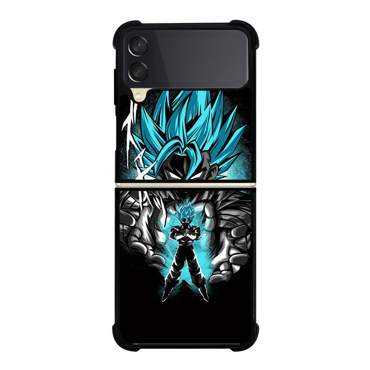 VEGITO SSJ BLUE DRAGON BALL Samsung Galaxy Z Flip 3 5G Case Cover