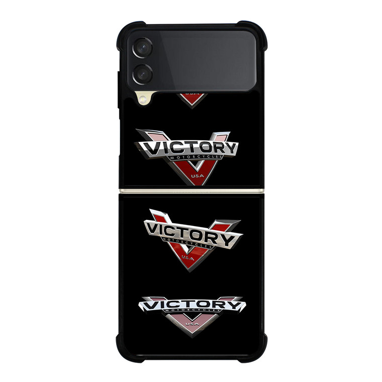 VICTORY MOTORCYCLES LOGO Samsung Galaxy Z Flip 3 5G Case Cover