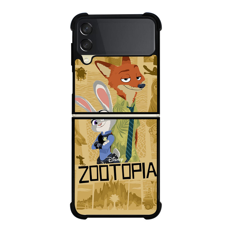 ZOOTOPIA CARTOON Samsung Galaxy Z Flip 3 5G Case Cover