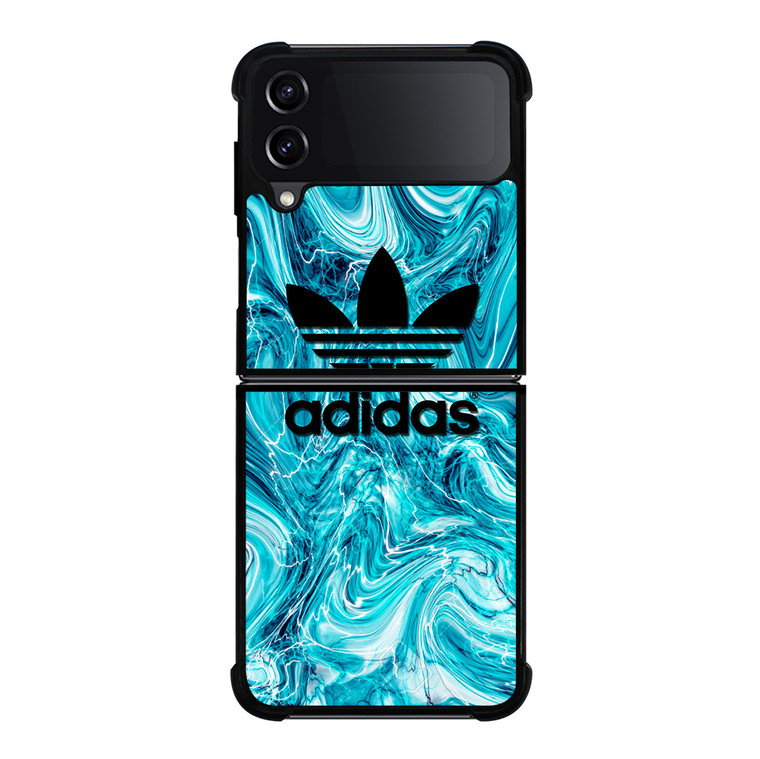 ADIDAS BLUE BEST Samsung Galaxy Z Flip 4 5G Case Cover