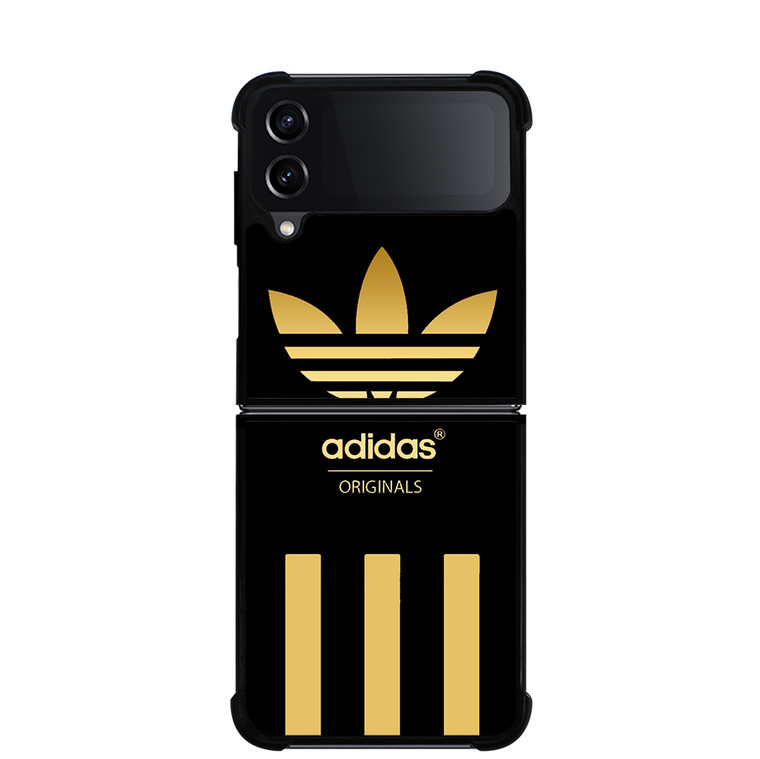 ADIDAS GOLD STRIPE 2 Samsung Galaxy Z Flip 4 5G Case Cover