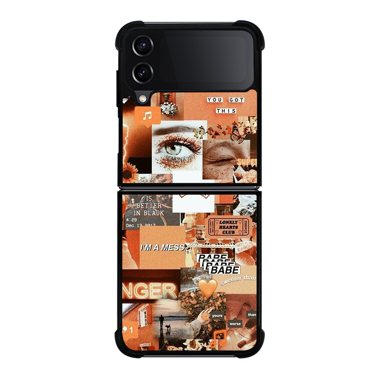 AESTHETIC 4 Samsung Galaxy Z Flip 4 5G Case Cover