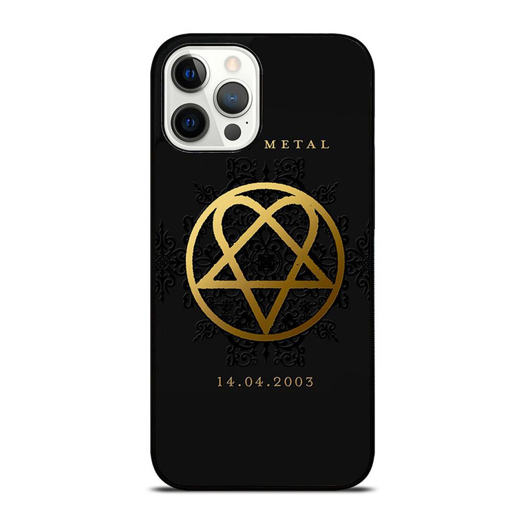 HIM BAND GOLD LOGO iPhone 12 Pro Max Case Cover
