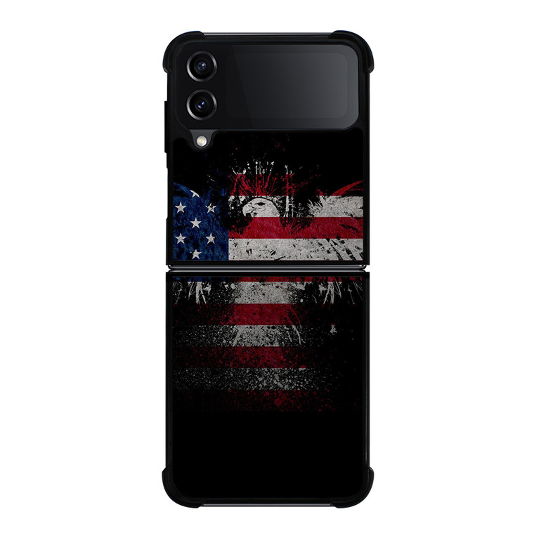 AMERICAN FLAG Samsung Galaxy Z Flip 4 5G Case Cover