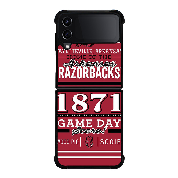 ARKANSAS RAZORBACKS 1871 Samsung Galaxy Z Flip 4 5G Case Cover