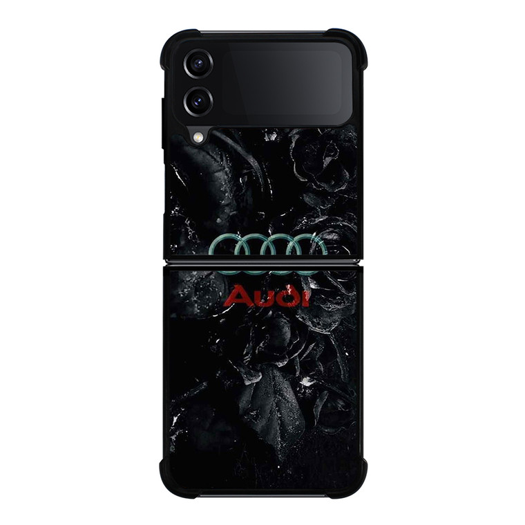 AUDI FLOWER LOGO Samsung Galaxy Z Flip 4 5G Case Cover