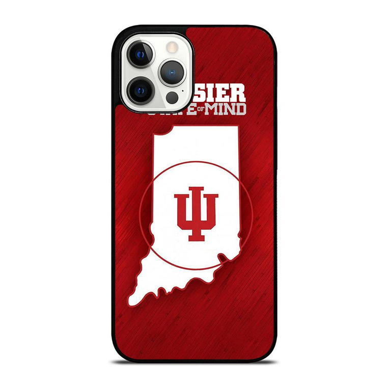 HOOSIER STATE OF MIND INDIANA BASKETBALL LOGO iPhone 12 Pro Max Case Cover