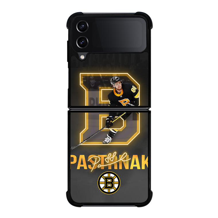 BOSTON BRUINS DAVID PASTRNAK SIGNATURE Samsung Galaxy Z Flip 4 5G Case Cover