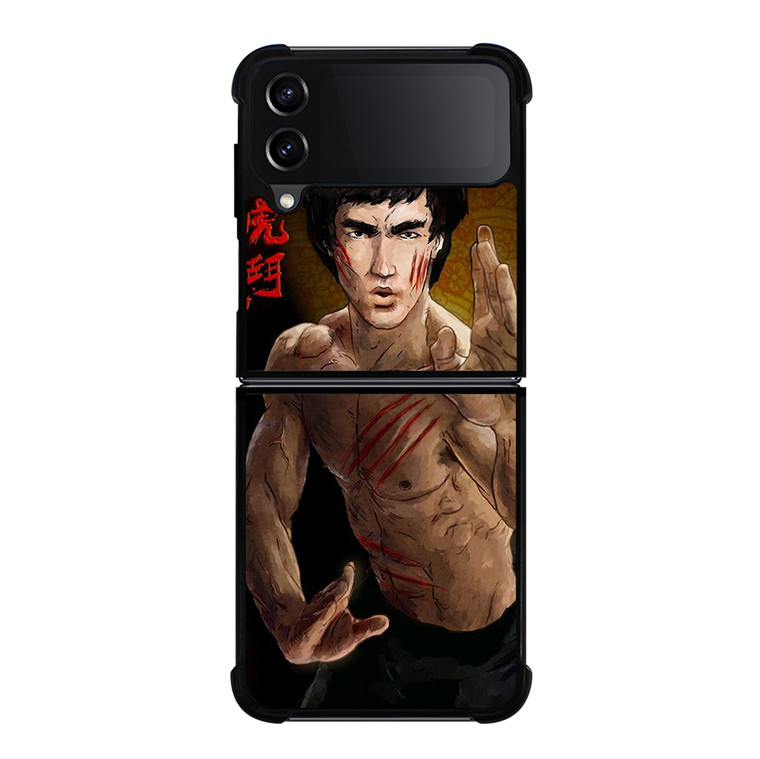 BRUCE LEE ART Samsung Galaxy Z Flip 4 5G Case Cover