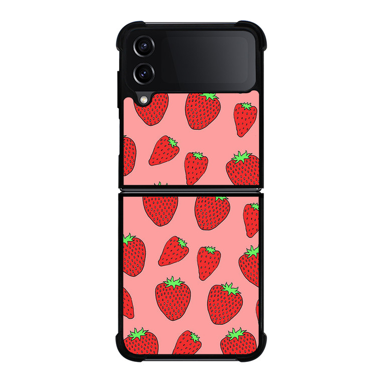 BUNCH OF STRAWBERRIES Samsung Galaxy Z Flip 4 5G Case Cover