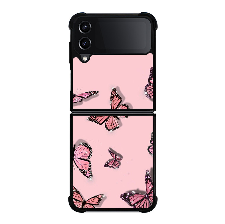 BUTTERFLY SPARKLE 2 Samsung Galaxy Z Flip 4 5G Case Cover