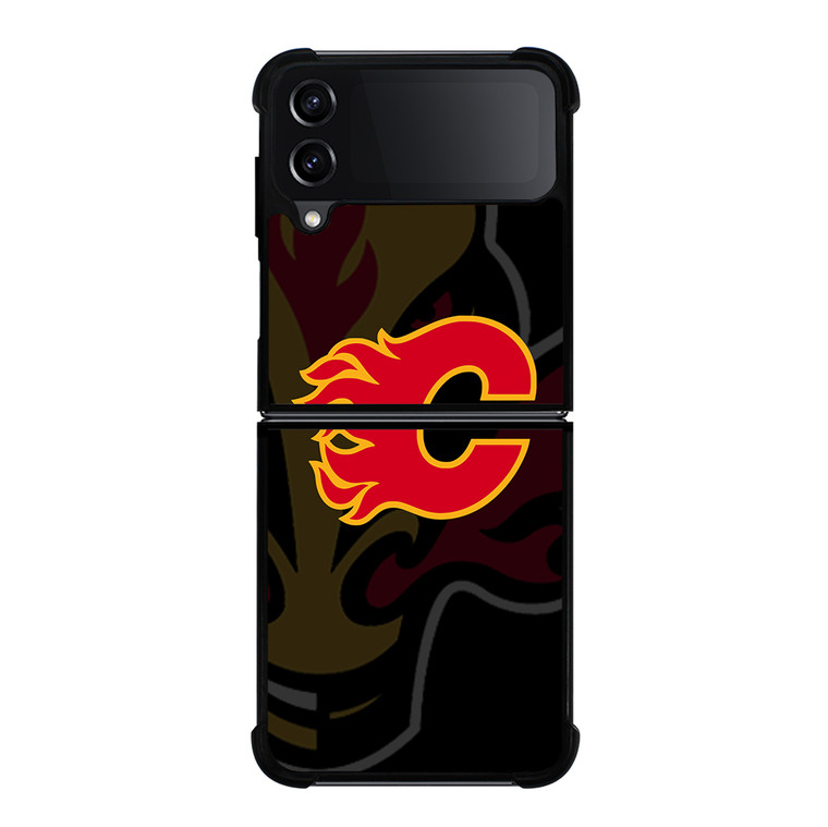 CALGARY FLAMES NHL 2 Samsung Galaxy Z Flip 4 5G Case Cover