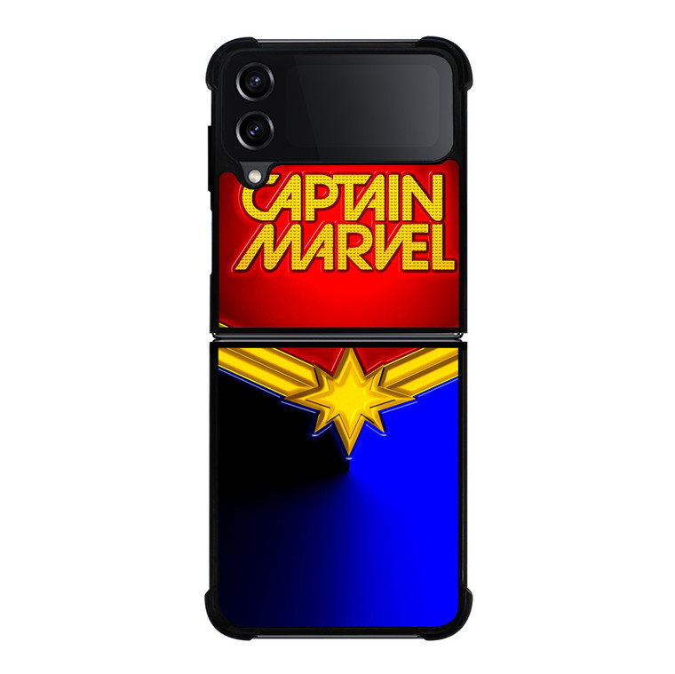 CAPTAIN MARVEL LOGO 1 Samsung Galaxy Z Flip 4 5G Case Cover