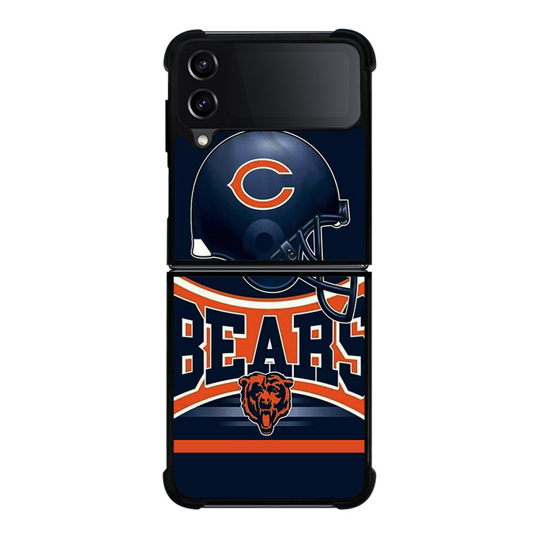 CHICAGO BEARS FOOTBALL Samsung Galaxy Z Flip 4 5G Case Cover