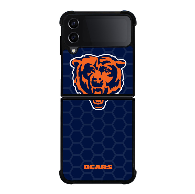 CHICAGO BEARS HEXAGON LOGO Samsung Galaxy Z Flip 4 5G Case Cover