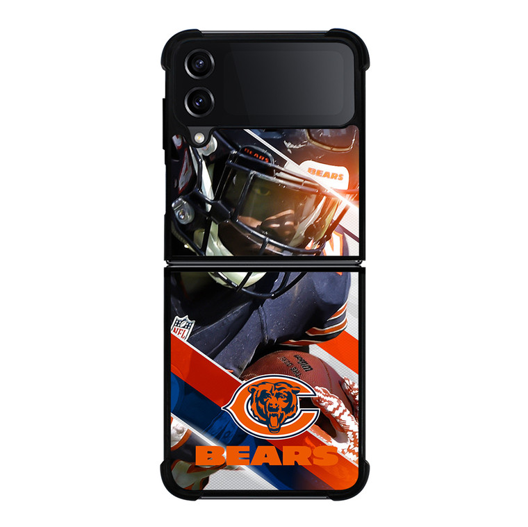 CHICAGO BEARS PRIDE Samsung Galaxy Z Flip 4 5G Case Cover