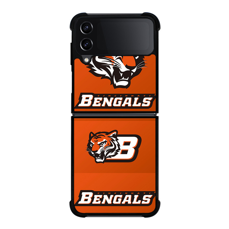 CINCINNATI BENGALS LOGO Samsung Galaxy Z Flip 4 5G Case Cover