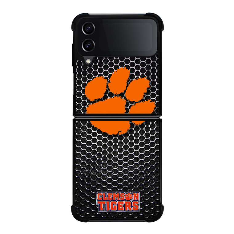 CLEMSON TIGERS TEAM Samsung Galaxy Z Flip 4 5G Case Cover