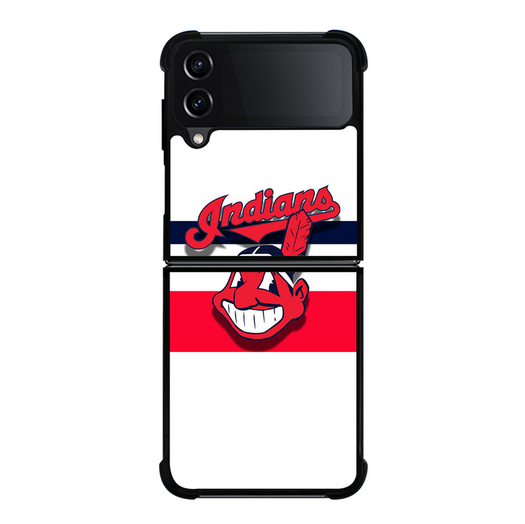 CLEVELAND INDIANS STRIPE LOGO Samsung Galaxy Z Flip 4 5G Case Cover