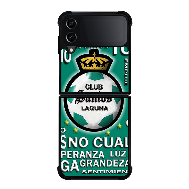 CLUB SANTOS LAGUNA FOOTBALL LOGO 2 Samsung Galaxy Z Flip 4 5G Case Cover
