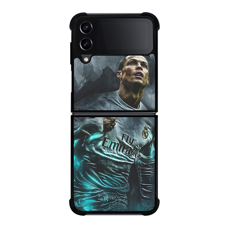 CRISTIANO RONALDO ART Samsung Galaxy Z Flip 4 5G Case Cover