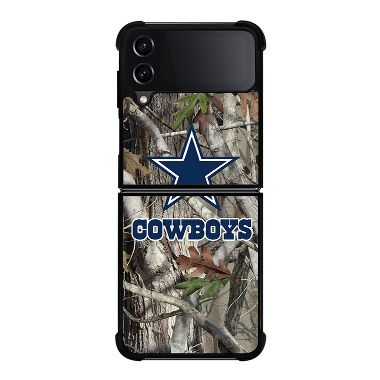 DALLAS COWBOYS TREE CAMO Samsung Galaxy Z Flip 4 5G Case Cover