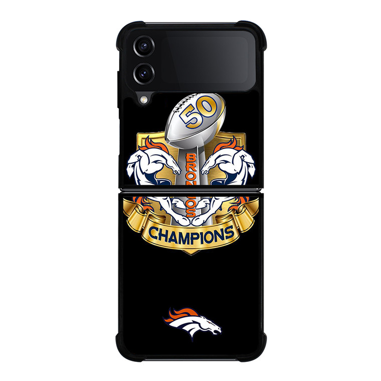 DENVER BRONCOS CHAMP Samsung Galaxy Z Flip 4 5G Case Cover