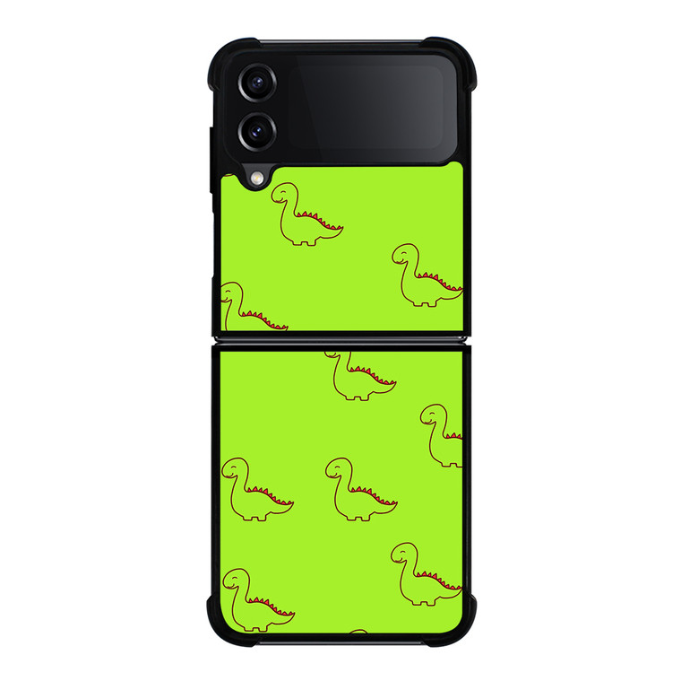 DINOSAUR GREEN Samsung Galaxy Z Flip 4 5G Case Cover