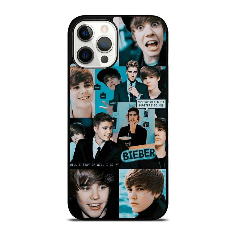 JUSTIN BIEBER COLLAGE iPhone 12 Pro Max Case Cover