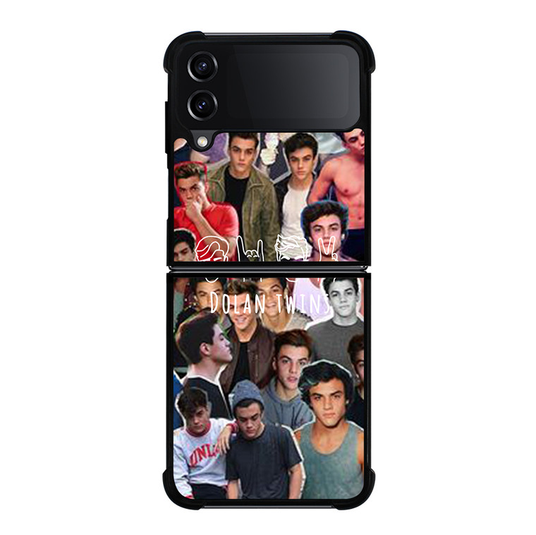 DOLAN TWINS COLLAGE ART Samsung Galaxy Z Flip 4 5G Case Cover