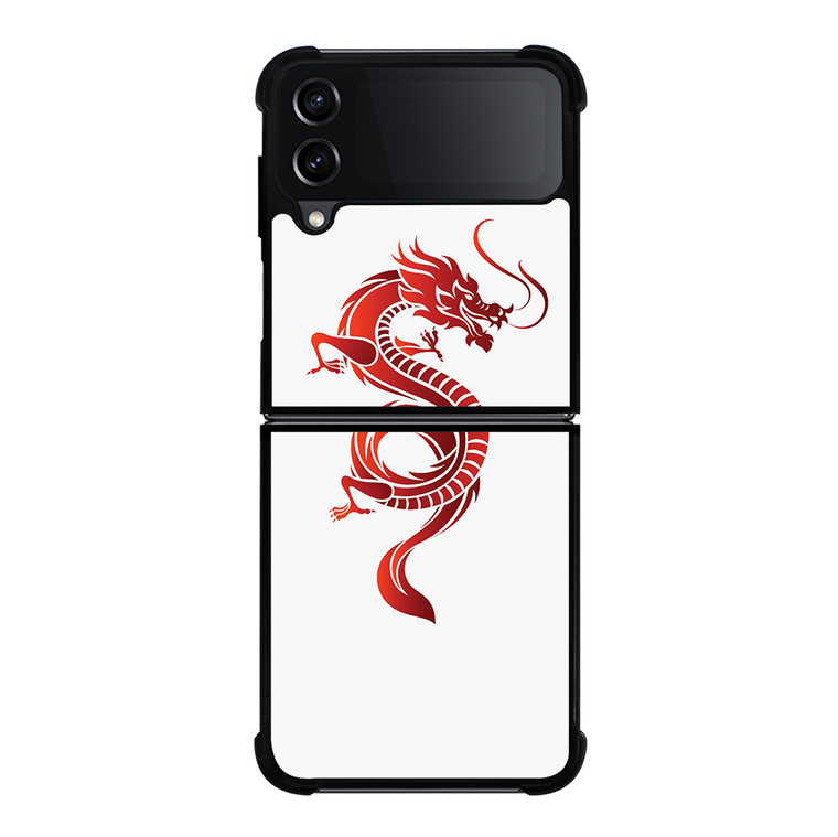 DRAGON RED Samsung Galaxy Z Flip 4 5G Case Cover