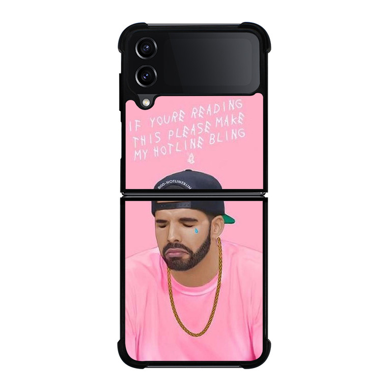 DRAKE RAPPER PINK BLINK Samsung Galaxy Z Flip 4 5G Case Cover