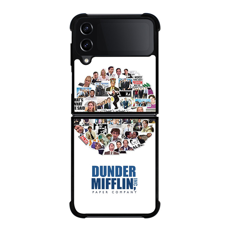 DUNDER MIFFLIN COLLAGE 2 Samsung Galaxy Z Flip 4 5G Case Cover