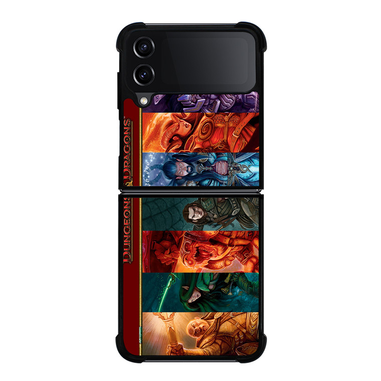 DUNGEONS AND DRAGONS CHARACTER Samsung Galaxy Z Flip 4 5G Case Cover