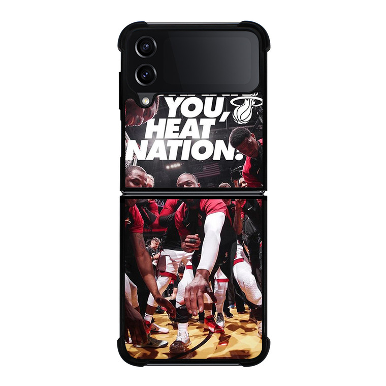DWYANE WADE HEAT NATION Samsung Galaxy Z Flip 4 5G Case Cover