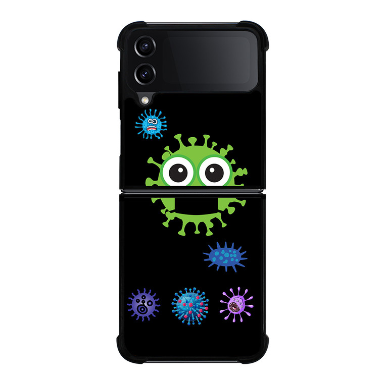 EPIDEMIC VIRUS Samsung Galaxy Z Flip 4 5G Case Cover