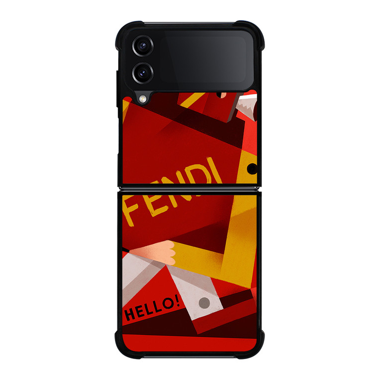 FENDI ROMA KIDS Samsung Galaxy Z Flip 4 5G Case Cover