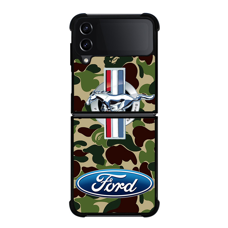 FORD MUSTANG BAPE Samsung Galaxy Z Flip 4 5G Case Cover