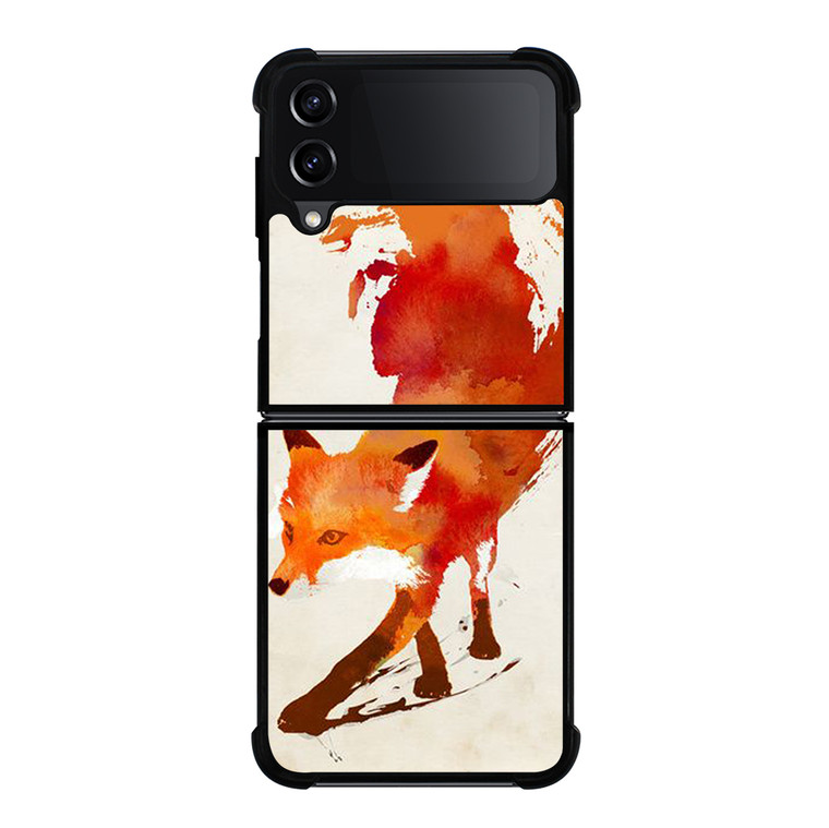 FOX VULPES PAINT Samsung Galaxy Z Flip 4 5G Case Cover