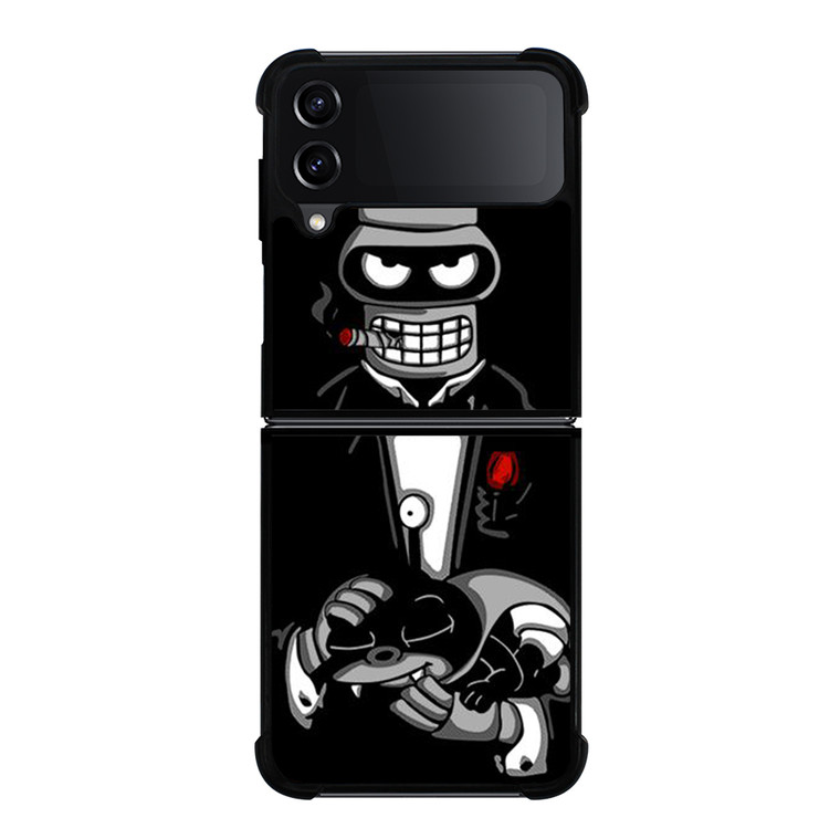 FUTURAMA BENDER CARTOON Samsung Galaxy Z Flip 4 5G Case Cover