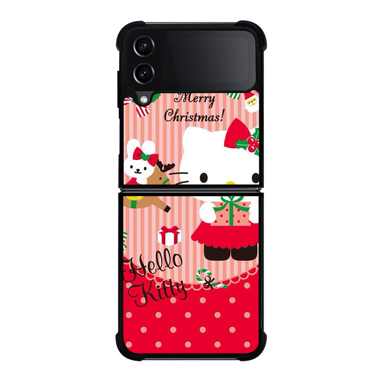 HELLO KITTY CHRISTMAS Samsung Galaxy Z Flip 4 5G Case Cover