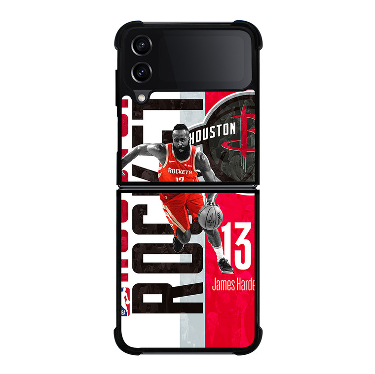 HOUSTON ROCKETS JAMES HARDEN 13 Samsung Galaxy Z Flip 4 5G Case Cover