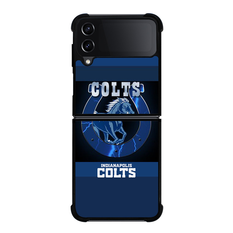 INDIANAPOLIS COLTS NFL LOGO Samsung Galaxy Z Flip 4 5G Case Cover