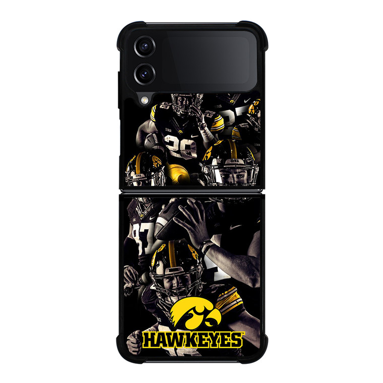 IOWA HAWKEYES FOOTBALL Samsung Galaxy Z Flip 4 5G Case Cover