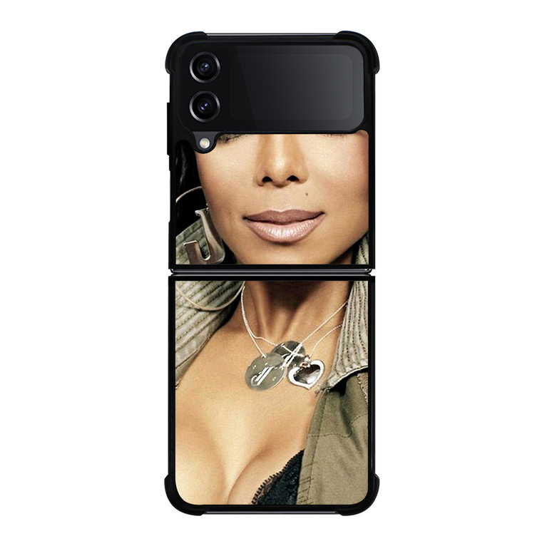 JANET JACKSON FACE Samsung Galaxy Z Flip 4 5G Case Cover