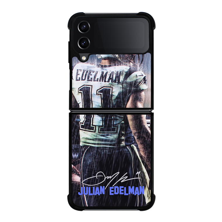 JULIAN EDELMAN PATRIOTS SIGNATURE Samsung Galaxy Z Flip 4 5G Case Cover