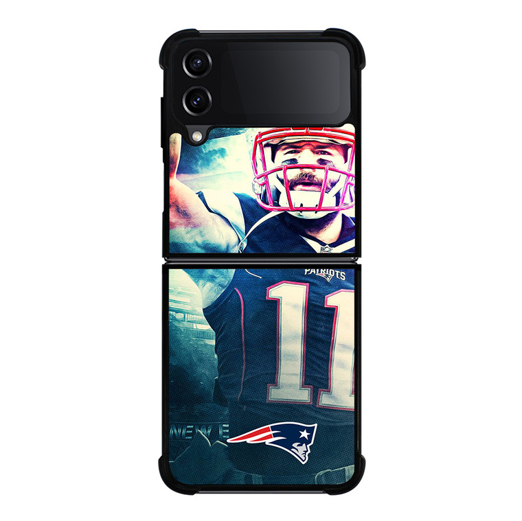 JULIAN EDELMAN PATRIOTS Samsung Galaxy Z Flip 4 5G Case Cover