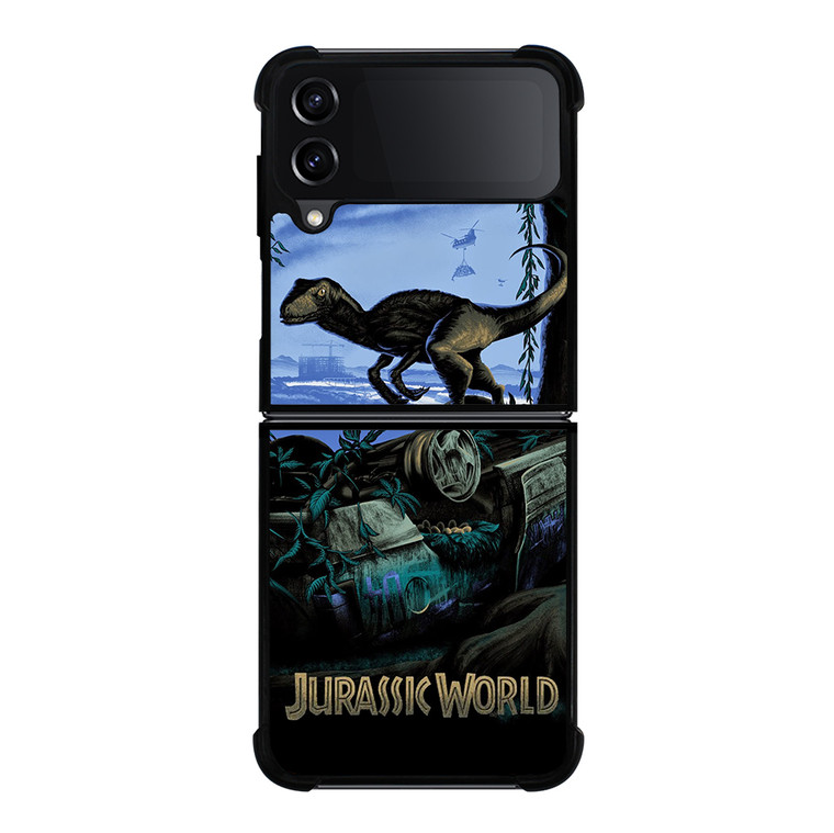 JURASSIC WORLD BLUE Samsung Galaxy Z Flip 4 5G Case Cover