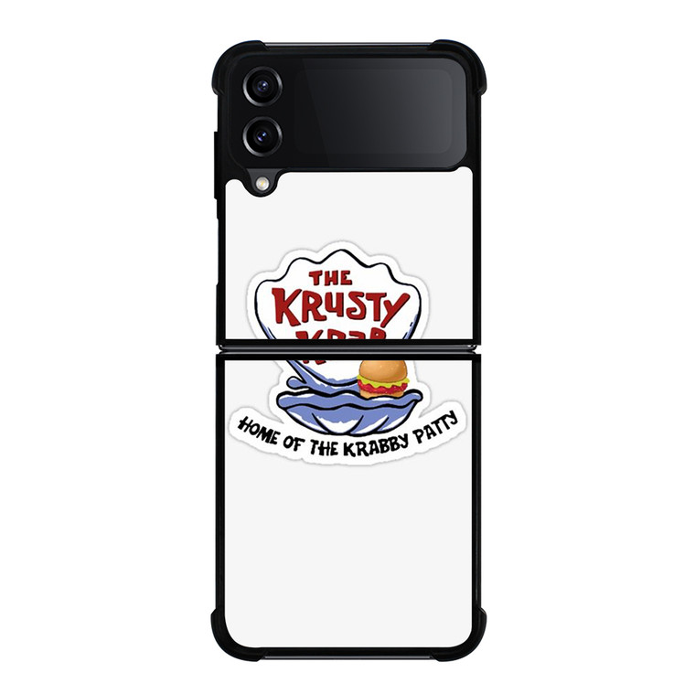 KRUSTY KRAB SPONGEBOB LOGO Samsung Galaxy Z Flip 4 5G Case Cover