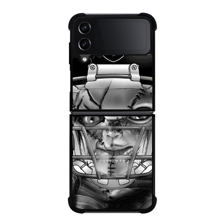 LAS VEGAS RAIDERS CHUCKY Samsung Galaxy Z Flip 4 5G Case Cover